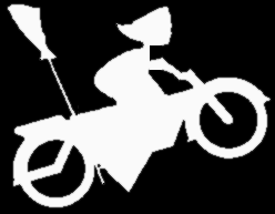 Moped-Hexe